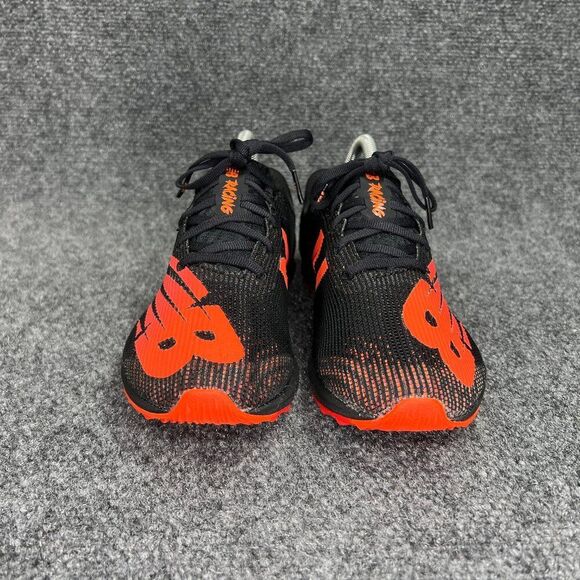 New Balance XC 7 v3 Track Spikes Men's 8 Black Orange Running Cross Country Shoe - Picture 2 of 12